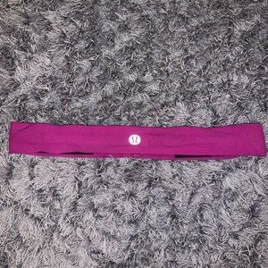 Purple lululemon headband